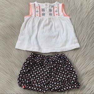 CARTERS Tank and Shorts Set 6 Months